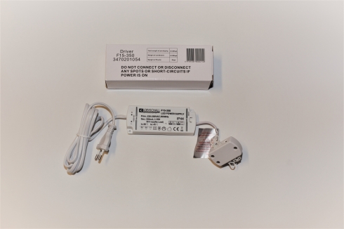 Transformator ID LED 2-6 Spot 350MA 350/15 IP20 4,5-15W